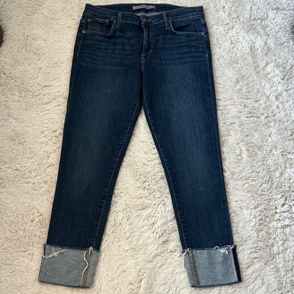 Joe's Jeans Dark Blue Ankle Cropped Denim